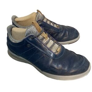 Footjoy Stratos Spikeless Mens Golf Shoes Versatrax Navy Blue Waterproof 9.5 M